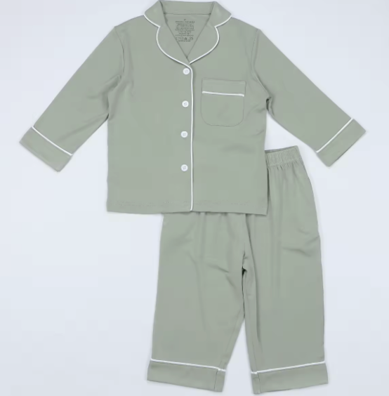 Mommy and Me Pajamas with Button